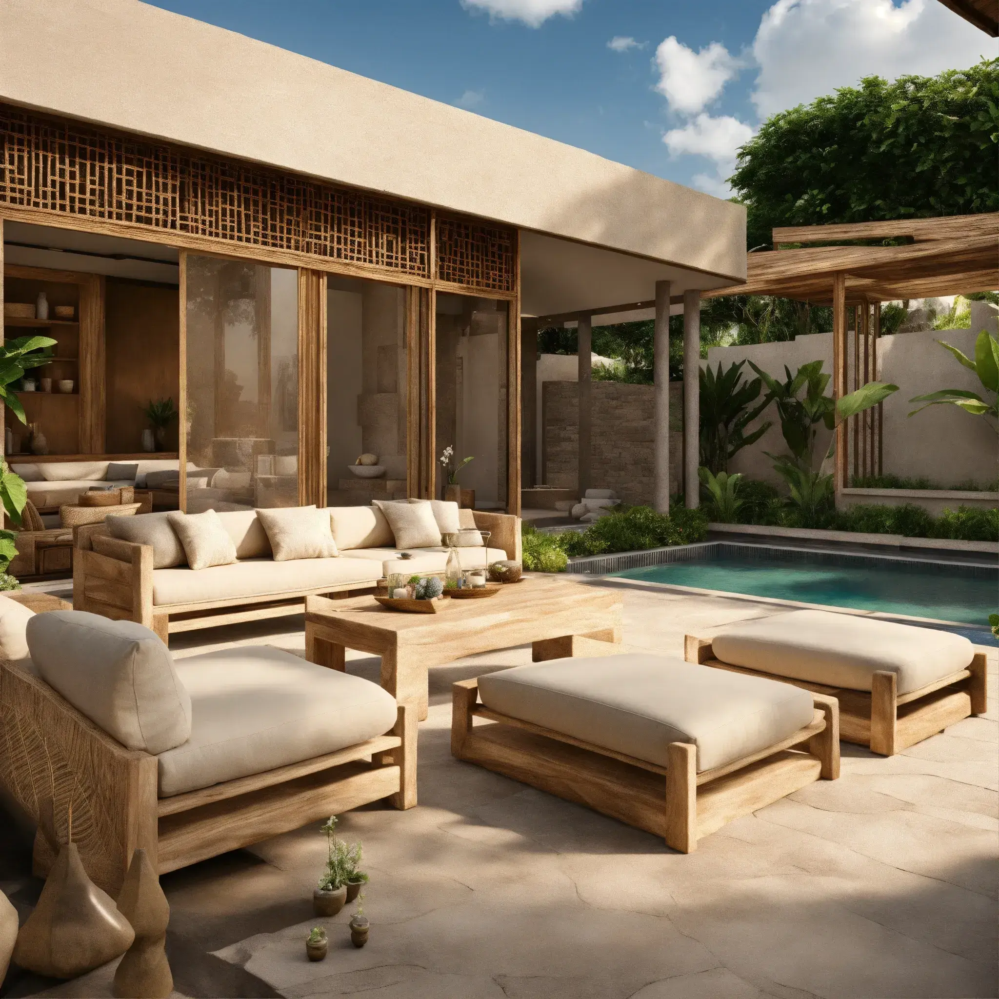 Handgemaakt keramisch servies